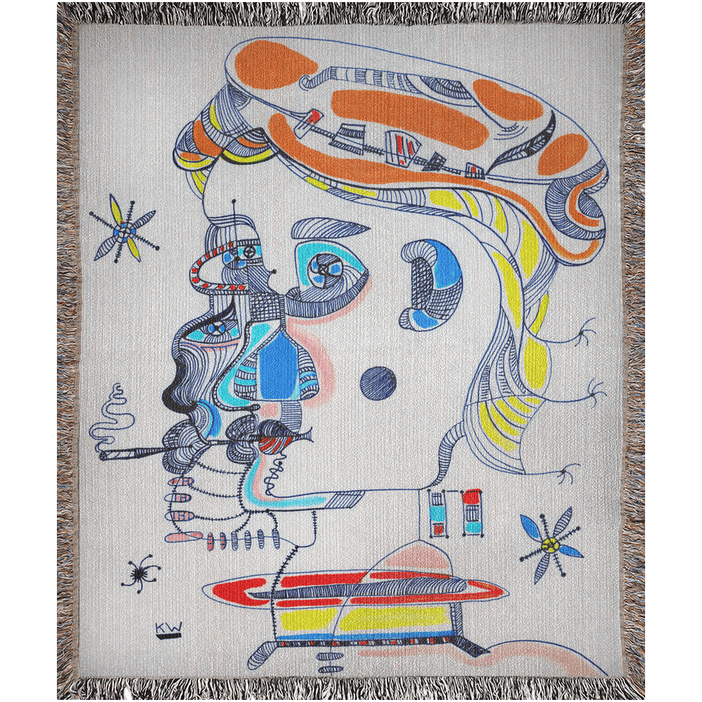 KW Gallery Woven Whispers Blanket KW 36 - Winter Sunshine Marketplace