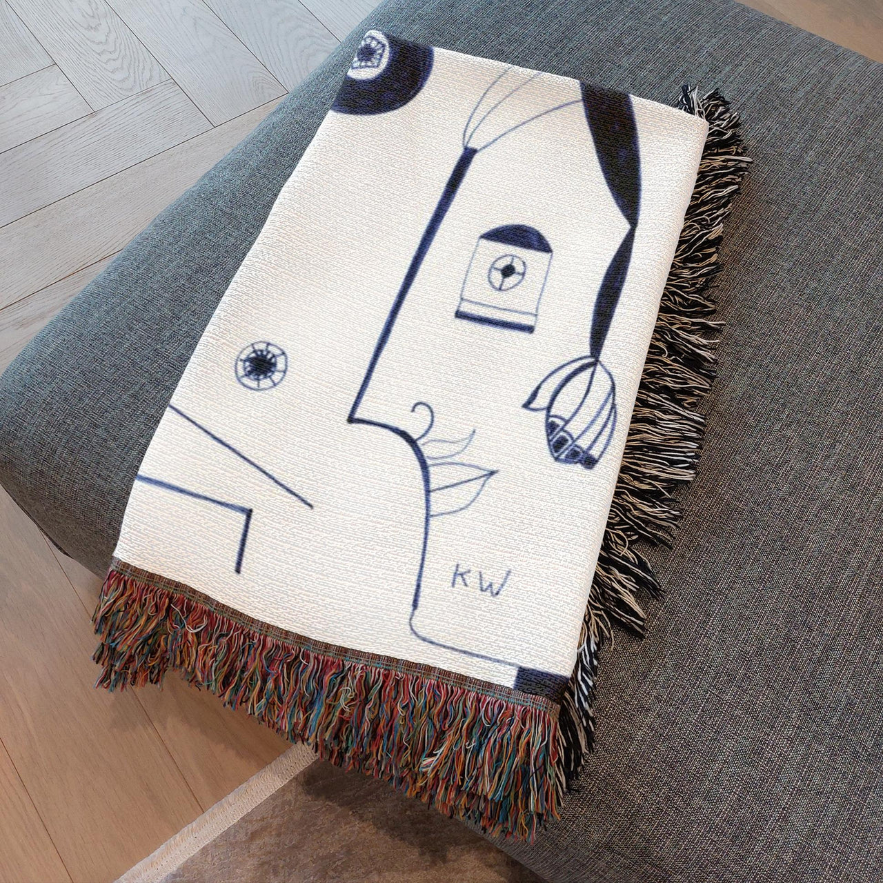 KW Gallery Woven Whispers Blanket KW 42 - Winter Sunshine Marketplace