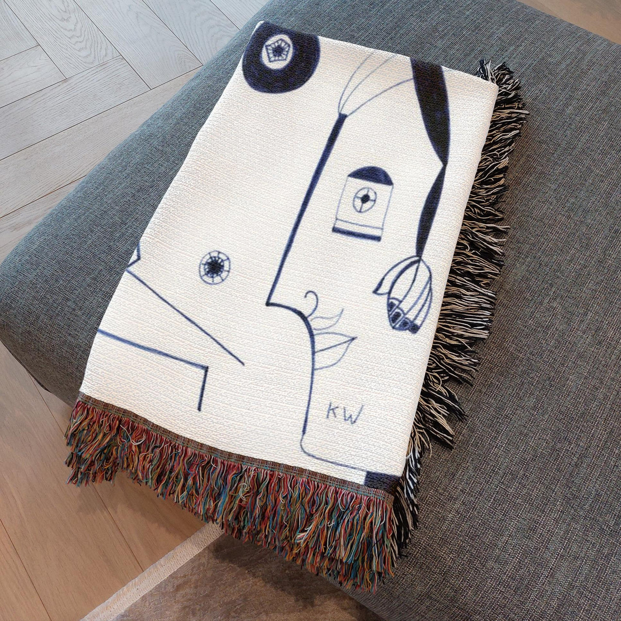 KW Gallery Woven Whispers Blanket KW 42 - Winter Sunshine Marketplace