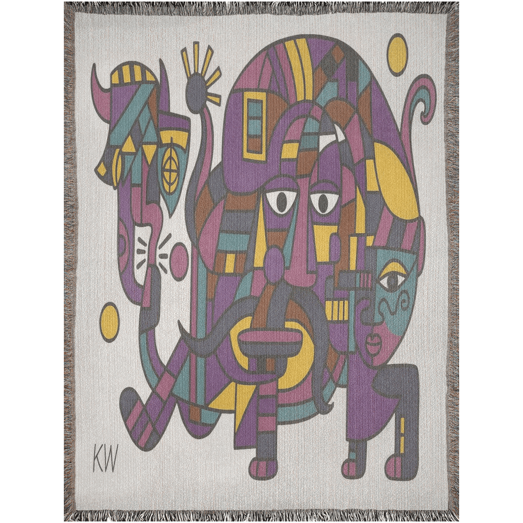 KW Gallery Woven Whispers Blanket KW 45 - Winter Sunshine Marketplace