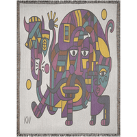 KW Gallery Woven Whispers Blanket KW 45 - Winter Sunshine Marketplace