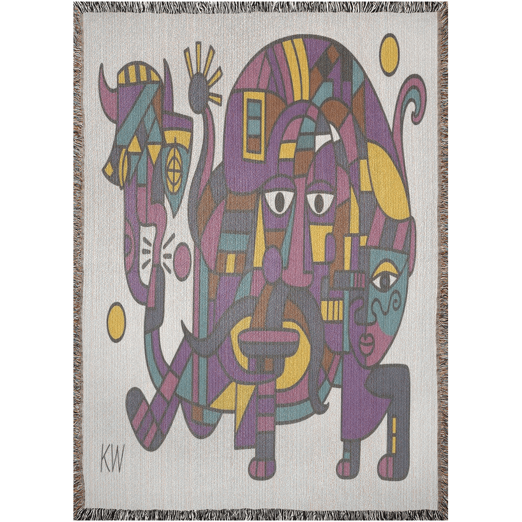 KW Gallery Woven Whispers Blanket KW 45 - Winter Sunshine Marketplace