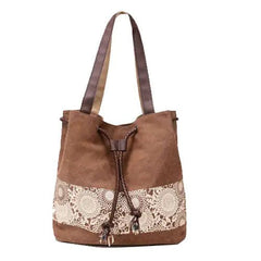 Lace Love Canvas Bag - Winter Sunshine Marketplace