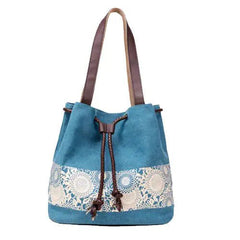 Lace Love Canvas Bag - Winter Sunshine Marketplace