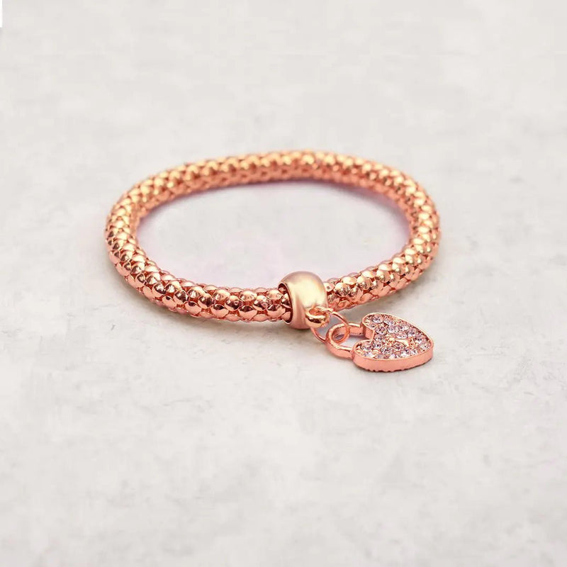 Love Me Bracelet - Rose Gold - Winter Sunshine Marketplace