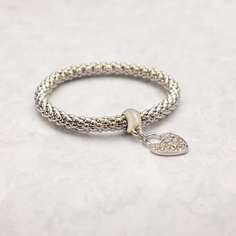 Love Me Bracelet - Silver - Winter Sunshine Marketplace