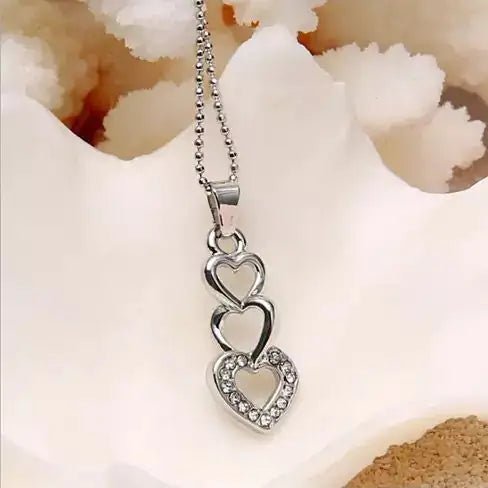 Love Story Three Phases Of Love Necklace - Winter Sunshine Marketplace