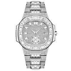 Luxury Rhinestone Calendar Watch - Winter Sunshine Marketplace