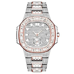 Luxury Rhinestone Calendar Watch - Winter Sunshine Marketplace