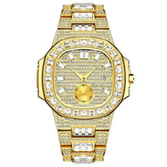 Luxury Rhinestone Calendar Watch - Winter Sunshine Marketplace