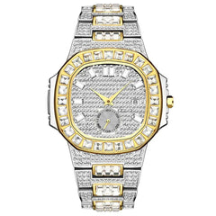 Luxury Rhinestone Calendar Watch - Winter Sunshine Marketplace