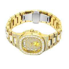 Luxury Rhinestone Calendar Watch - Winter Sunshine Marketplace