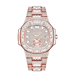 Luxury Rhinestone Calendar Watch - Winter Sunshine Marketplace