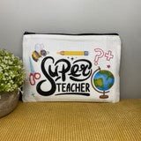 Pouch - Super Teacher - Winter Sunshine Marketplace