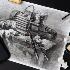 Professional Charcoal Art Tools - Winter Sunshine Marketplace