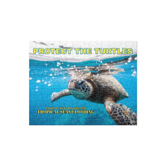 Protect the Turtle's Jigsaw Puzzle - Winter Sunshine Marketplace