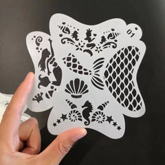 Reusable Body Painting Stencils - Winter Sunshine Marketplace