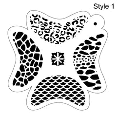 Reusable Body Painting Stencils - Winter Sunshine Marketplace