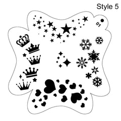 Reusable Body Painting Stencils - Winter Sunshine Marketplace