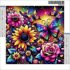 Roses & Sunflowers Diamond Paintings - Winter Sunshine Marketplace