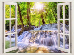 Scenery Waterfalls Diamond Painting - Winter Sunshine Marketplace