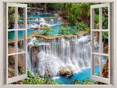 Scenery Waterfalls Diamond Painting - Winter Sunshine Marketplace