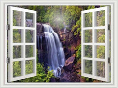 Scenery Waterfalls Diamond Painting - Winter Sunshine Marketplace