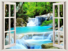 Scenery Waterfalls Diamond Painting - Winter Sunshine Marketplace