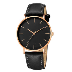 Simple Leather Men's Luxury Watches - Winter Sunshine Marketplace