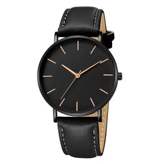 Simple Leather Men's Luxury Watches - Winter Sunshine Marketplace