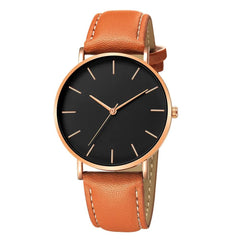 Simple Leather Men's Luxury Watches - Winter Sunshine Marketplace