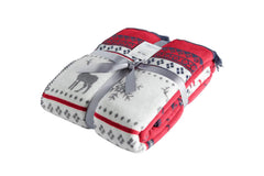 Blanket  Red Carmelo Design