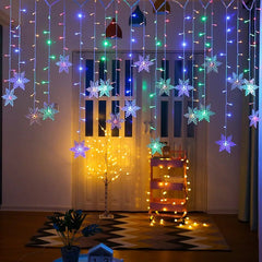 Snowflakes LED String Lights - Winter Sunshine Marketplace