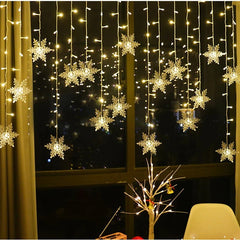 Snowflakes LED String Lights - Winter Sunshine Marketplace