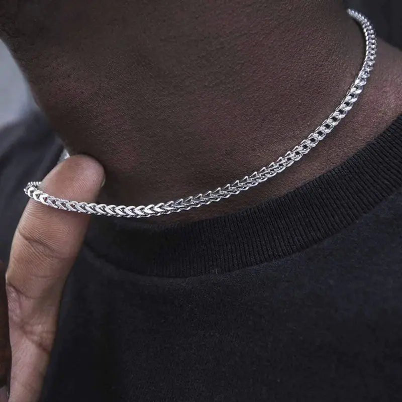 Stainless Steel Men's Chain - Winter Sunshine Marketplace