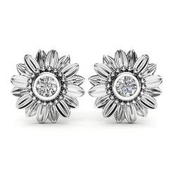 Sunflower Stud Earrings - Winter Sunshine Marketplace