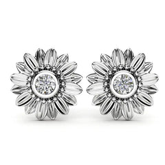 Sunflower Stud Earrings - Winter Sunshine Marketplace