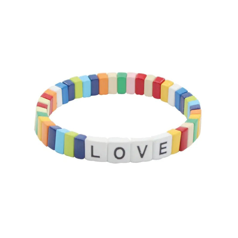 True Love Tile Bracelet - Winter Sunshine Marketplace