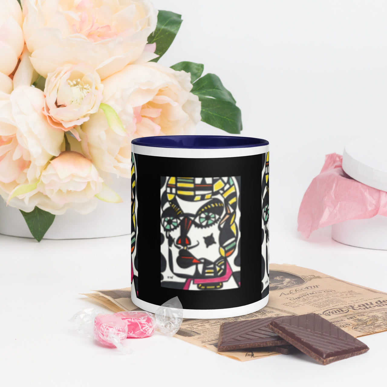 KW Gallery: Color Burst Mug 7 ☕🌈 - Winter Sunshine Marketplace