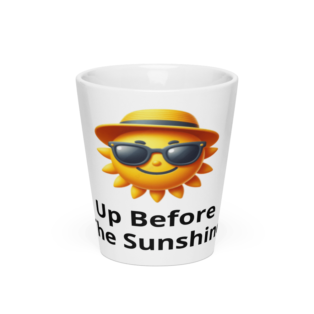 Winter Sunshine Latte Mug - Winter Sunshine Marketplace