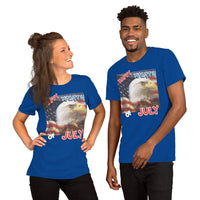 Winter Sunshine Wearable Art Tee Eagle Rising - Winter Sunshine Marketplace