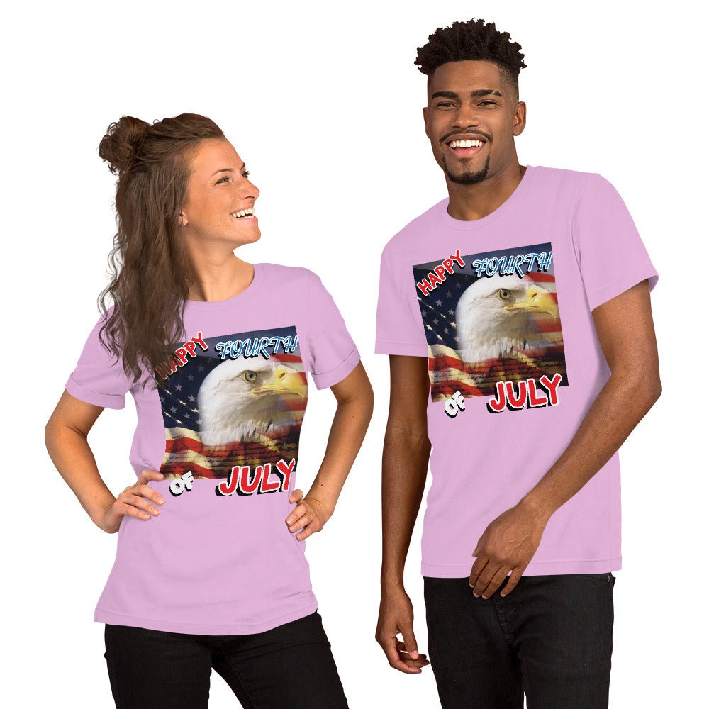Winter Sunshine Wearable Art Tee Eagle Rising - Winter Sunshine Marketplace
