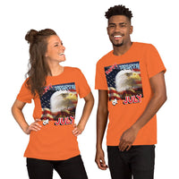 Winter Sunshine Wearable Art Tee Eagle Rising - Winter Sunshine Marketplace