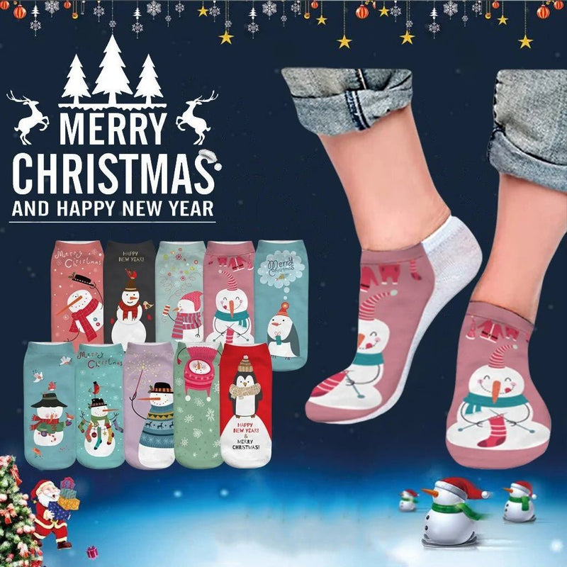 Women's Christmas Socks - Winter Sunshine Marketplace